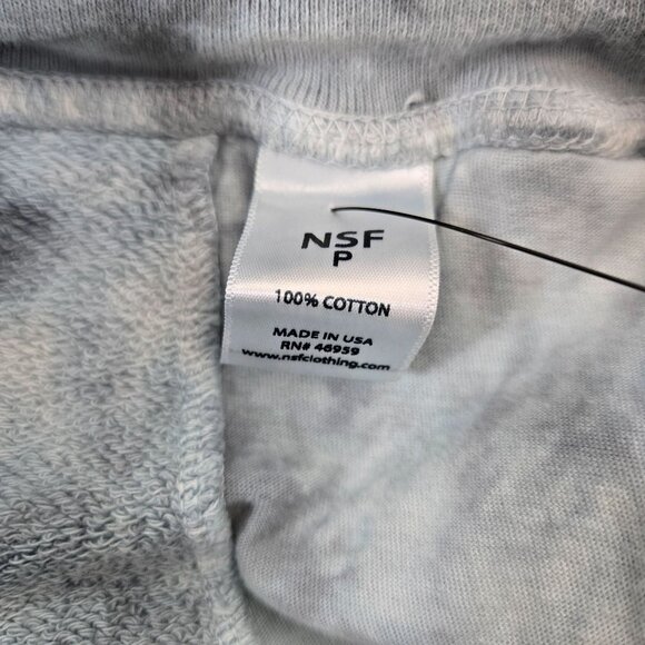 NWT NSF Sayde Slouchy Slim Tie Dye Jogger Sweatpants Size P/XS - Picture 7 of 7